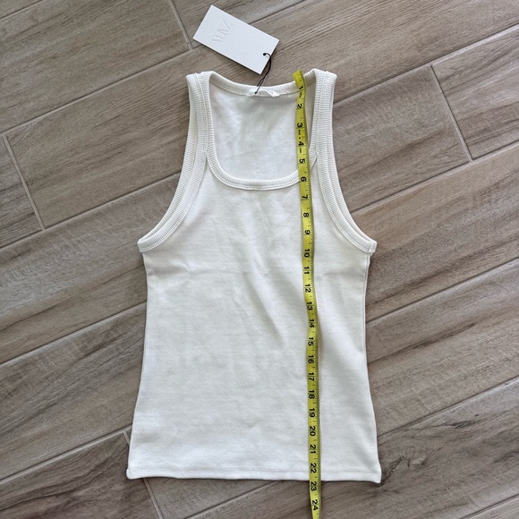 Zara Ribbed Tank Top - Picture 9 of 10